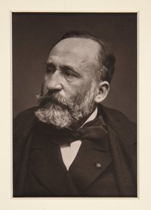 Portræt af Pierre Puvis de Chavannes (1824-1898) af Etienne Carjat