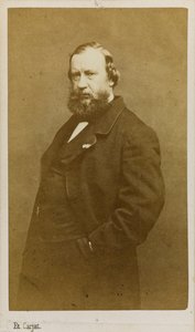 Portræt af kunstneren Constant Troyon 1810-1865, begyndelsen af 1860