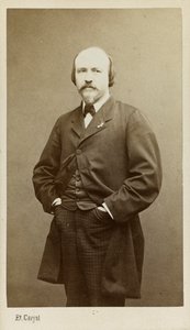 Portræt af komponisten Victor Massé 1822-1884, ca 1865. af Etienne Carjat
