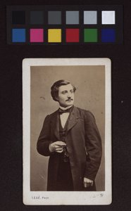 Prosper-Olivier Lissagaray (1838-1901), journalist af Etienne Carjat