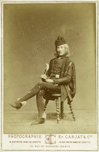 Richard i rollen som Gringoire af Etienne Carjat