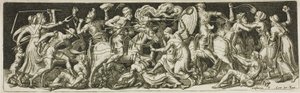 Grotesk Battle, fra Combats and Triumphs af Etienne Delaune