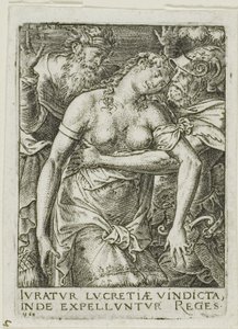 Lucretia af Etienne Delaune