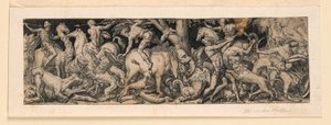 Vilddyrsjagt (frise) af Etienne Delaune