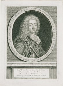 Victor Amadeus II hertug af Savoyen, konge af Sicilien og den første konge af Piemonte-Sardinien af Etienne Desrochers