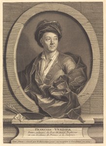 Francois Verdier af Etienne Desrochers after Jean Ranc