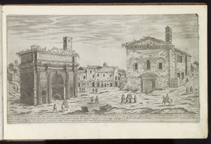 Septimius Severus bue i Rom Gamle bygninger (serietitel) I vestigi dell