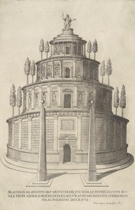 Mausoleum Ab Augusto Imp af Etienne Duperac