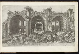 Rester af Maxentius-basilikaen i Rom Gamle bygninger (serietitel) I vestigi dell