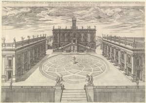 Udsigt over den romerske hovedstad, 1569