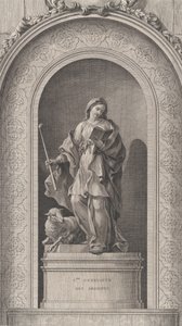 The Chapel of the Foundlings i Paris: Sainte Geneviève des Ardents, 1757., 1757.