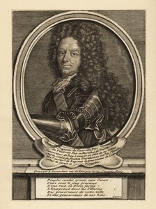 Francois de Neufville, 2. hertug af Villeroy, fransk soldat af Etienne Jehandier Desrochers