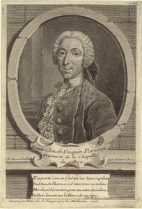 Louis-Claude Daquin af Etienne Jehandier Desrochers