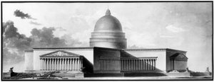 Metropole, facader - E.L. Boullee.
