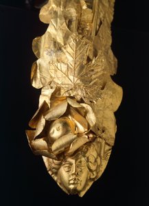 Diadem (krone), fra Spina (Emilia Romagna). Etruskisk civilisation, 4. århundrede f.Kr. af Etruscan