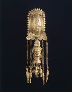 Ørering, fra Todi (Umbria). Etruskisk civilisation, 4. århundrede f.Kr. af Etruscan