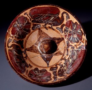 Etruskisk civilisation: phiale mesomphalos af Etruscan