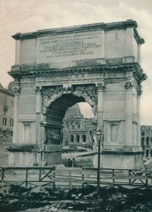 Titusbuen, Rom, Italien, 1927 af Eugen Poppel