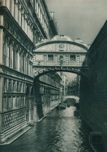 Sukkenes bro, Venedig, Italien, 1927 af Eugen Poppel