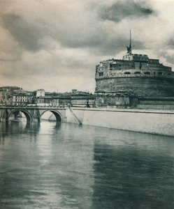 Castel Sant Angelo, Rom, Italien, 1927 af Eugen Poppel
