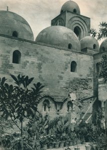 San Giovanni degli Eremiti-kirken, Palermo, Sicilien, Italien, 1927. af Eugen Poppel