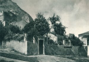 Garden, Taormina, Sicilien, Italien, 1927 af Eugen Poppel