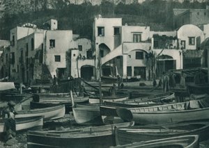 Marina Grande, Capri, Italien, 1927 af Eugen Poppel