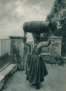 Vandbærer, Capri, Italien, 1927