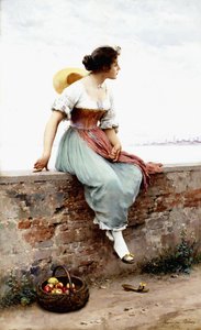 Et eftertænksomt øjeblik, 1896