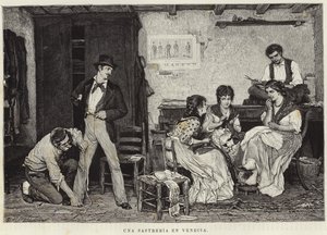 En skrædder i Venedig af Eugen von Blaas