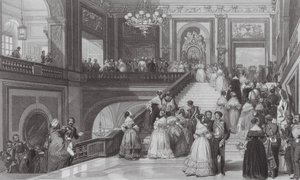 Grand Fete, Versailles-slottet (kobberstik)