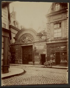 Indgang til et privat palæ, Rue Vieille du Temple 47