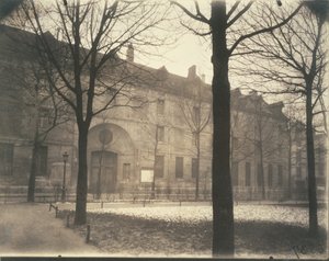 Hôtel Scipion Sardini, Rue Scipion af Eugène Atget