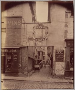 Blindgyden Barbette af Eugène Atget