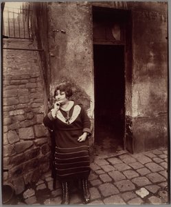 La Villette, Rue Asselin af Eugène Atget