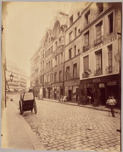 Rue Galande af Eugène Atget