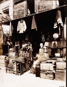 Rue de Petit Chouard af Eugène Atget
