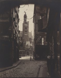 Rue de la Montagne-Sainte-Geneviève af Eugène Atget