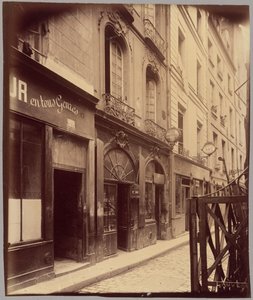 [Rue de la Parcheminerie] af Eugène Atget