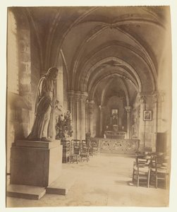 Saint-Julien-le-Pauvre af Eugène Atget