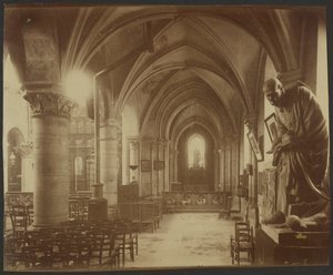 Saint-Julien-le-Pauvre af Eugène Atget
