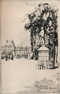 Luxembourg-haven, 1915 af Eugene Bejot