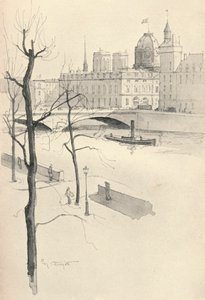 Pont au Change, 1915 af Eugene Bejot