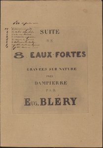 8 Raderinger indgraveret paa Naturen af Eugene Bléry