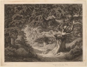Le Charlemagne (springvandsskoven) af Eugene Bléry