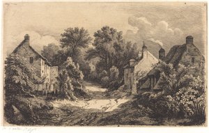 Le chemin de Garens (Vejen til Garens) af Eugene Bléry