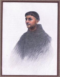 En munk, 1919 af Eugene Burnand