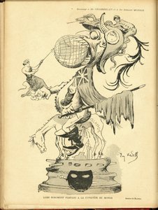 Illustration af Eugene Cadel (1867-1940) i Le Rire af Eugene Cadel