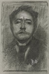 Portræt af Jean Ajalbert af Eugène Carrière