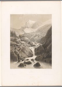 Bjerglandskab med udsigt over Eiger L